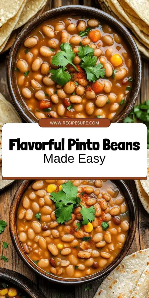 Discover the secret to making delicious Copycat Rubio's Pinto Beans right at home! This easy recipe features simple ingredients like dried pinto beans, onion, garlic, and spices that create a restaurant-quality dish. Perfect as a side or a hearty filling in tacos and burritos, these beans are packed with flavor and health benefits. Click through for the full recipe and elevate your comfort food game today! Enjoy tasty beans every time!