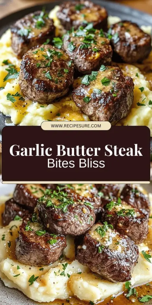 Craving a simple comfort meal that's bursting with flavor? Try Garlic Butter Steak Bites and Mash! This mouthwatering dish features tender steak bites coated in rich garlic butter, paired perfectly with creamy mashed potatoes. Easy to make and deliciously satisfying, it's ideal for any kitchen skill level. Ready to impress your family and friends? Click through for the full recipe and elevate your mealtime with this delightful duo!