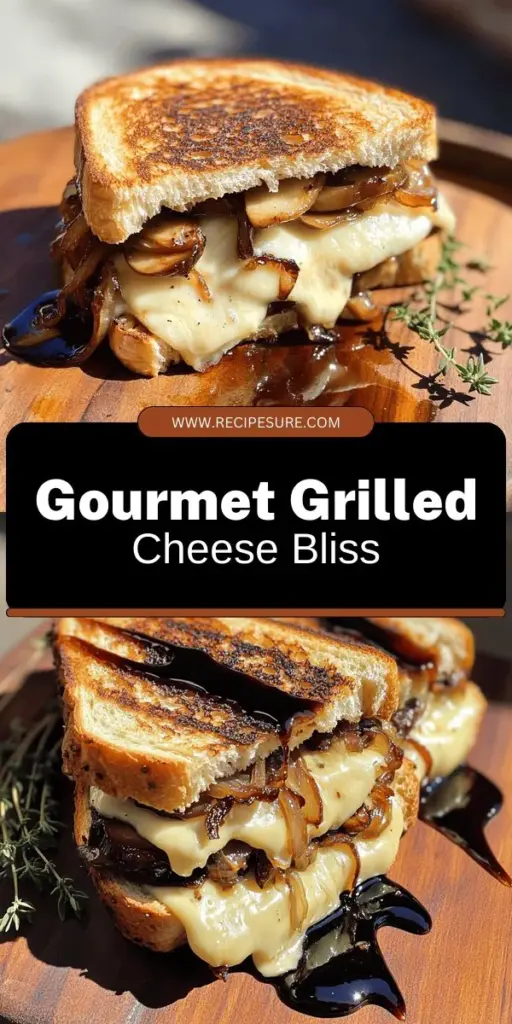 Elevate your lunch game with a gourmet grilled cheese featuring Gouda and roasted mushrooms! This recipe combines creamy Gouda, savory roasted mushrooms, and sweet onions, transforming your classic sandwich into a mouthwatering delight. Discover essential ingredients, cooking techniques, and presentation tips that make this dish stand out. Ready to impress your taste buds? Click through to explore the full recipe and create your gourmet masterpiece!