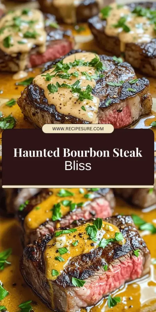 Elevate your dinner game with this irresistible steak and haunted bourbon garlic cream sauce recipe! Discover how to choose the best cuts, master cooking techniques, and create a rich sauce that combines garlic, bourbon, and smoky flavors. This dish is sure to impress your guests and tantalize their taste buds. Click through for the full recipe and make your next meal unforgettable! Enjoy cooking like a pro!