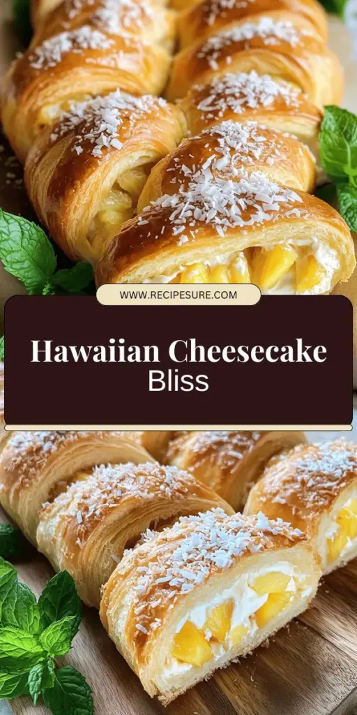 Delight your senses with the irresistible King's Hawaiian Cheesecake Danish! This easy recipe combines fluffy King's Hawaiian bread with a creamy cheesecake filling, creating the perfect treat for breakfast or dessert. Packed with tips and variations, you'll learn how to create this sweet delight step-by-step. Ready to impress your friends and family? Click through to explore the full recipe and start baking your own delicious masterpiece today!