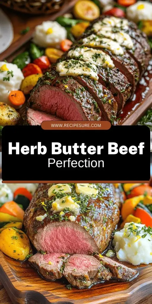 Elevate your dinner with an Herb Butter Beef Tenderloin Roast that's sure to impress! This savory dish blends tender beef with rich herb-infused butter for a mouthwatering experience. Learn how to select the best cuts, perfect your seasoning, and create sides that complement the roast perfectly. Ready to wow your guests? Click through to explore the full recipe and wow everyone at your next meal!