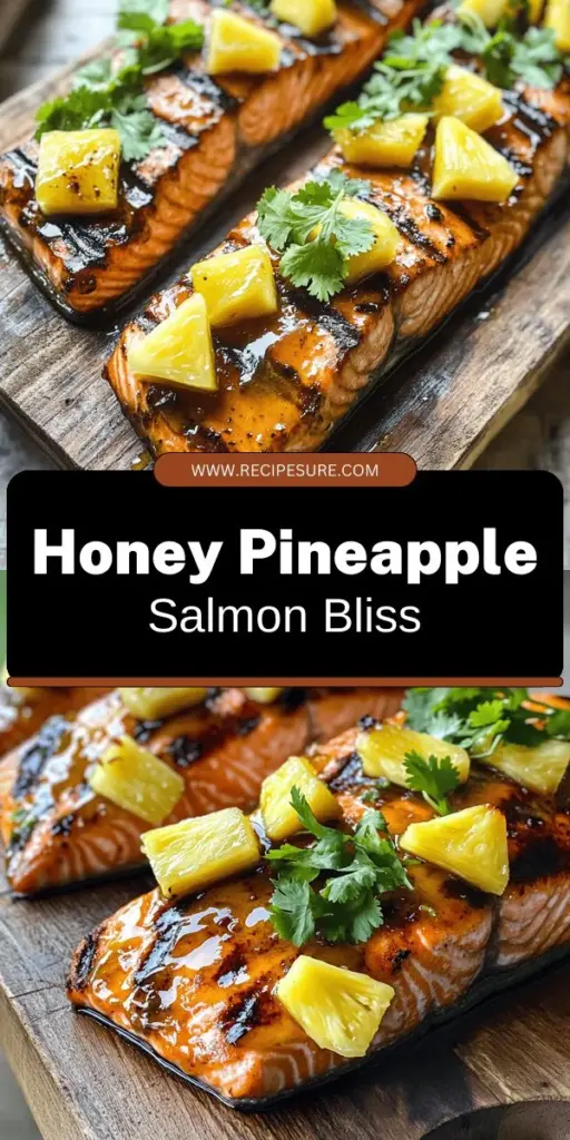 Discover a delightful and simple way to enjoy salmon with this Honey Pineapple Salmon recipe! Combining sweet honey and juicy pineapple, this dish transforms ordinary meals into extraordinary feasts. Learn how to perfectly marinate and grill your salmon for maximum flavor, plus discover the best side dishes to complement your meal. Click through to explore this delicious recipe and elevate your cooking today!