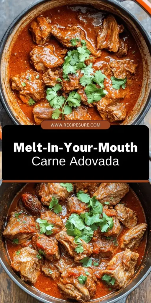 Discover the secrets to making fall-apart tender carne adovada that will impress your family and friends! This mouthwatering recipe will guide you through choosing the best cuts of meat, essential spices, and cooking techniques for that perfect texture and flavor. Whether you use a slow cooker or an oven, you’ll have an authentic dish that’s sure to delight. Click to explore the full recipe and elevate your cooking game today!