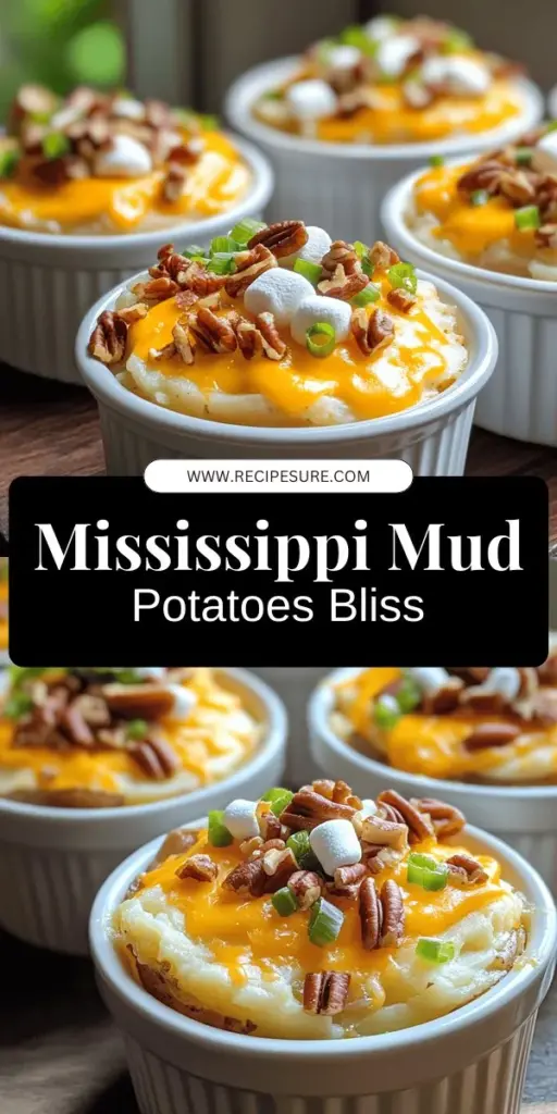 Indulge in the flavors of the South with this Delicious Mississippi Mud Potatoes Recipe! Creamy russet potatoes, rich cheese, and crispy bacon create a comfort food masterpiece that's perfect for any gathering. This step-by-step guide ensures you'll master the art of making this scrumptious dish. Whether you're cooking for family or friends, everyone will love it. Click to explore this delightful recipe and make it your next favorite side dish!