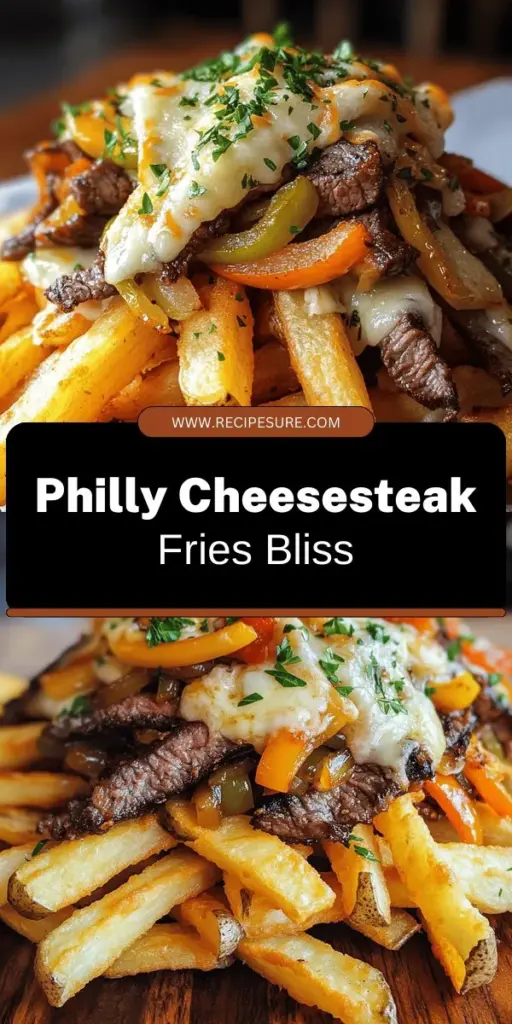 Elevate your snack game with Savory Philly Cheesesteak Fries! This delicious dish combines crispy fries, juicy steak, fresh peppers, and gooey cheese into one mouthwatering treat. Perfect for gatherings or cozy nights in, discover the history and ingredients behind this ultimate comfort food. Follow our simple recipe to create your own batch, and impress your friends and family. Click to explore the full recipe and start cooking today!