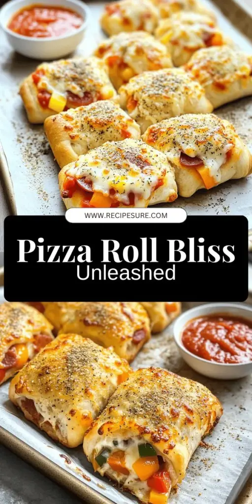 Elevate your snack game with delicious pizza rolls! Discover the fun history, popular fillings, and innovative cooking methods in our post. Whether you prefer classic cheese and pepperoni or want to try gourmet versions, we’ve got you covered with easy homemade recipes and creative dipping sauces. Unleash your inner chef and enjoy these tasty bites that will delight your taste buds. Click through to explore the pizza roll trends now!