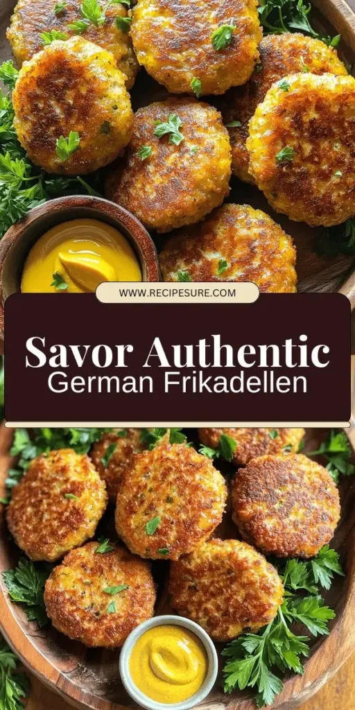 Indulge in the flavorful world of authentic German Frikadellen with this easy recipe! Discover the perfect blend of ground beef and pork, along with essential ingredients like onions, garlic, and spices that create these delicious meat patties. From cooking tips to serving suggestions, this guide has everything you need to impress your family and friends. Click through to explore the full recipe and bring a taste of Germany to your table!