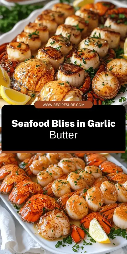 Elevate your dinner with a delicious Garlic Butter Lobster Tail & Scallops Feast that will impress everyone! Discover all the essential ingredients, cooking tips, and perfect pairings needed to create this mouthwatering dish. Whether you're an experienced chef or just starting out, this recipe is designed for you. Click to explore the full recipe and transform your kitchen into a seafood lover's paradise!