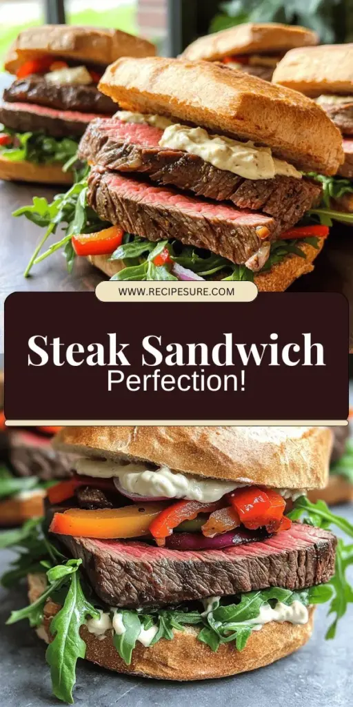 Elevate your lunch with this Savory Steak Sandwich with Garlic Aioli Recipe that packs a flavor punch! Discover essential ingredients, perfect steak preparation, and easy assembly tips to create a mouthwatering sandwich. This recipe even includes delightful side dish ideas to complement your meal. Ready to impress your taste buds? Click through for the full recipe and start making your new favorite steak sandwich today!