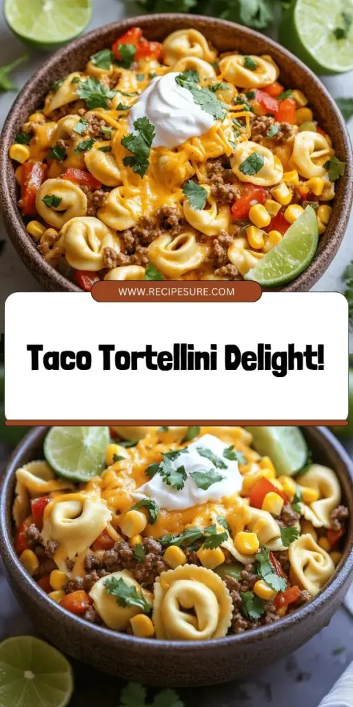 Spice up your dinner with Taco Tortellini, a flavorful one-pot meal that combines the best of tacos and tortellini! This easy recipe features tender cheese tortellini, seasoned ground meat, and fresh veggies, all cooked in one pot for hassle-free cleanup. Perfect for busy evenings, it’s a dinner delight the whole family will enjoy. Click through to discover key ingredients and tips to make Taco Tortellini a staple in your home!