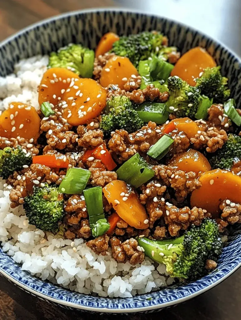 Discover a delicious and healthy recipe for Ground Turkey Teriyaki Stir Fry that’s perfect for busy weeknights. Packed with lean protein and colorful veggies, this dish offers a savory blend of flavors that's sure to satisfy your cravings. Easy to prepare in just 30 minutes, it's a great option for meal prep or family dinners. Elevate your weeknight meals with this tasty recipe that combines simplicity, nutrition, and amazing flavors!
