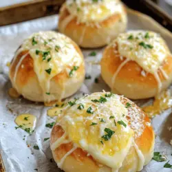 Delicious cheesy garlic bombs are a fun appetizer. They are soft, warm, and filled with gooey cheese. Each bite bursts with garlic flavor. You can enjoy them at home or serve them at parties.