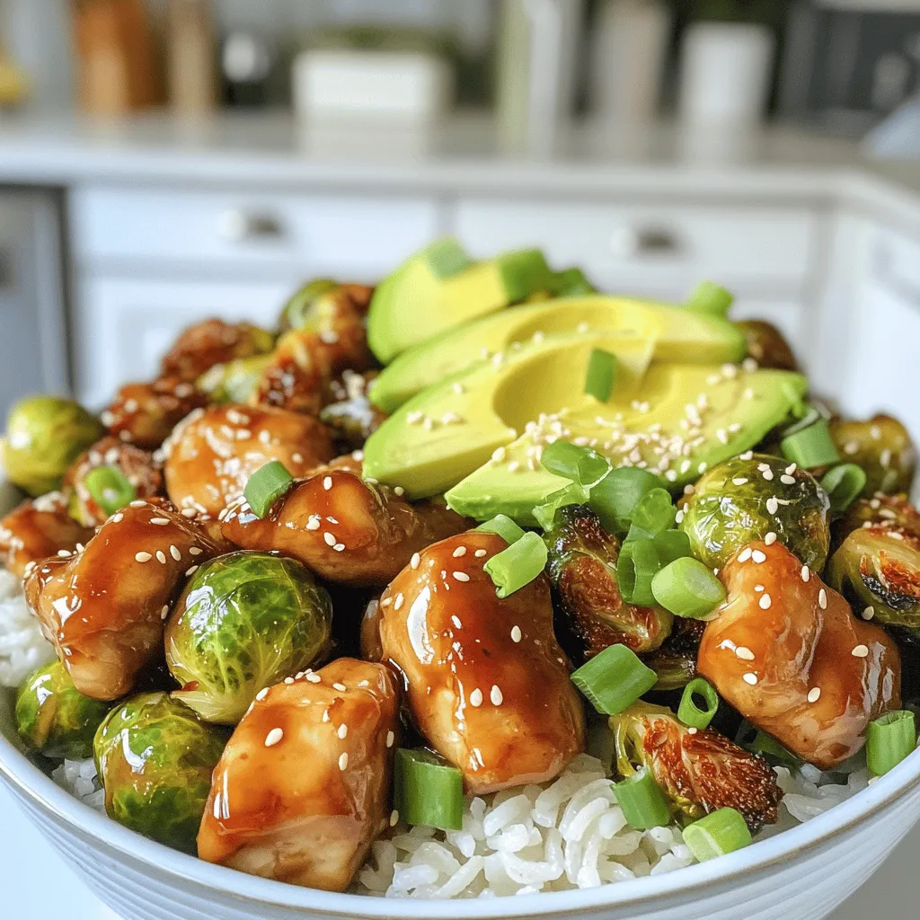 To make teriyaki chicken bowls, you need a few key ingredients. First, you have chicken breasts. Cut them into bite-sized pieces. Next, you need teriyaki sauce. You can use store-bought or make a homemade teriyaki sauce if you like.