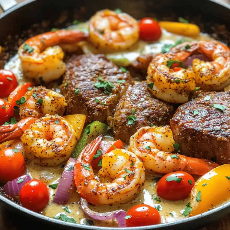 The secret to a great cajun shrimp recipe and cajun steak recipe lies in the ingredients. You need fresh shrimp and quality steak for the best taste. For this feast, gather 1 pound of shrimp, peeled and deveined. Use 1 pound of sirloin steak, cut into thick strips. These proteins form the heart of your dish.