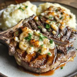 To make steak with bourbon garlic cream sauce, you need key ingredients. First, two ribeye steaks are a must. They bring rich flavor and tenderness. You will also need salt and pepper for seasoning. Olive oil is essential for searing the steaks to perfection.