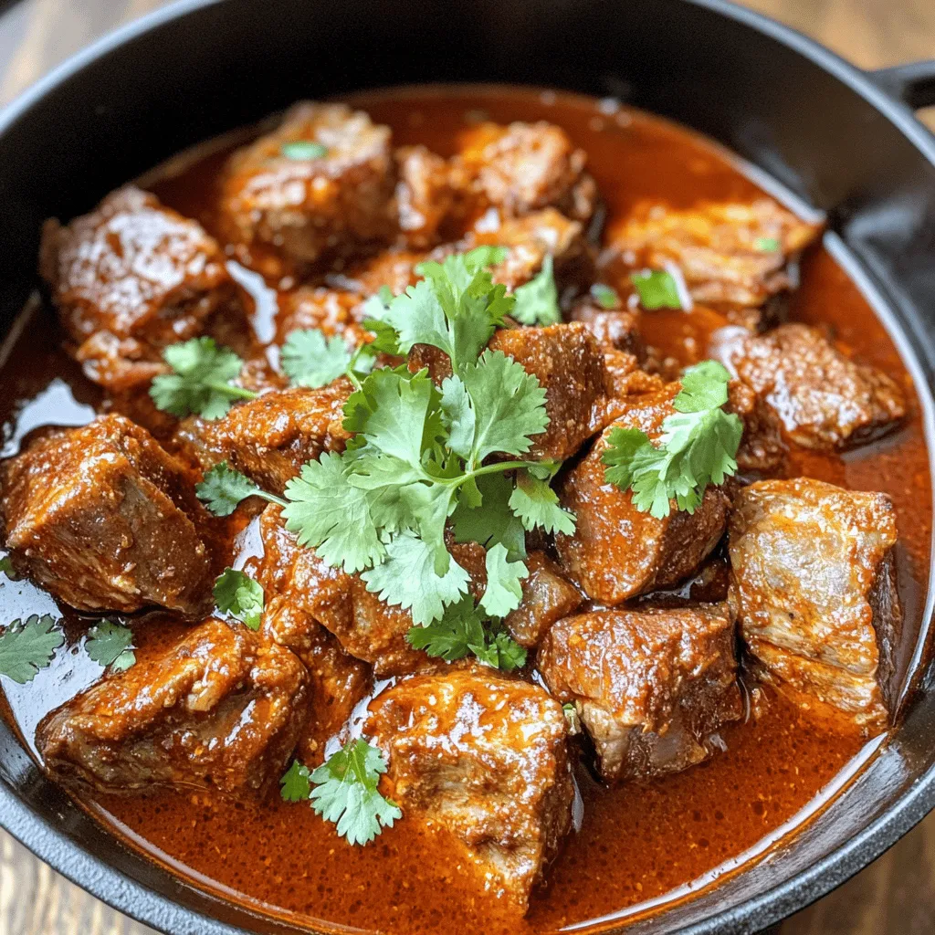 To achieve tender carne adovada, choose the right cut of meat. Pork shoulder works best. It has fat and connective tissue that break down during cooking. This makes the meat juicy and soft.