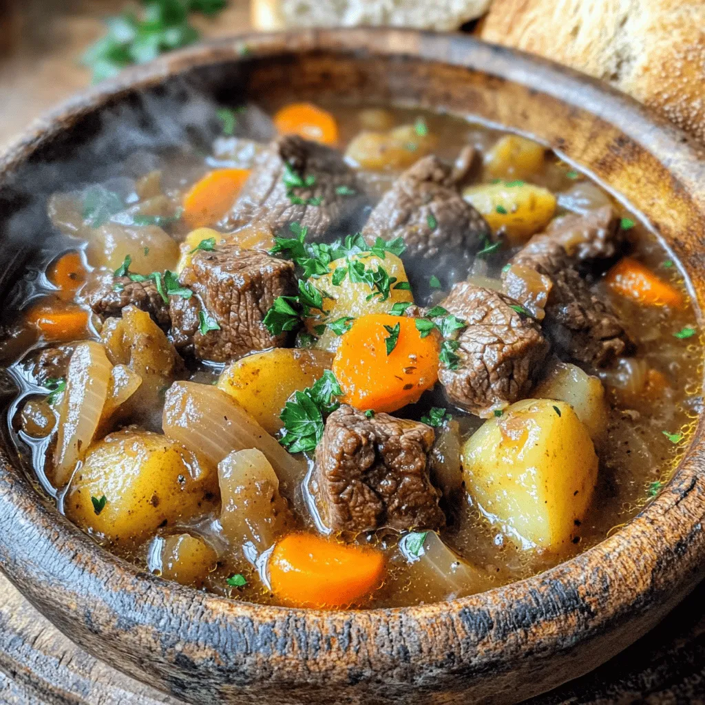 For a hearty beef carbonnade stew, you need a few key ingredients. The base of this dish is beef chuck. It has great flavor and becomes tender when cooked slowly. Aim for about 2 lbs of beef chuck, cut into 1-inch cubes.