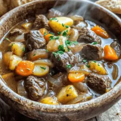 For a hearty beef carbonnade stew, you need a few key ingredients. The base of this dish is beef chuck. It has great flavor and becomes tender when cooked slowly. Aim for about 2 lbs of beef chuck, cut into 1-inch cubes.