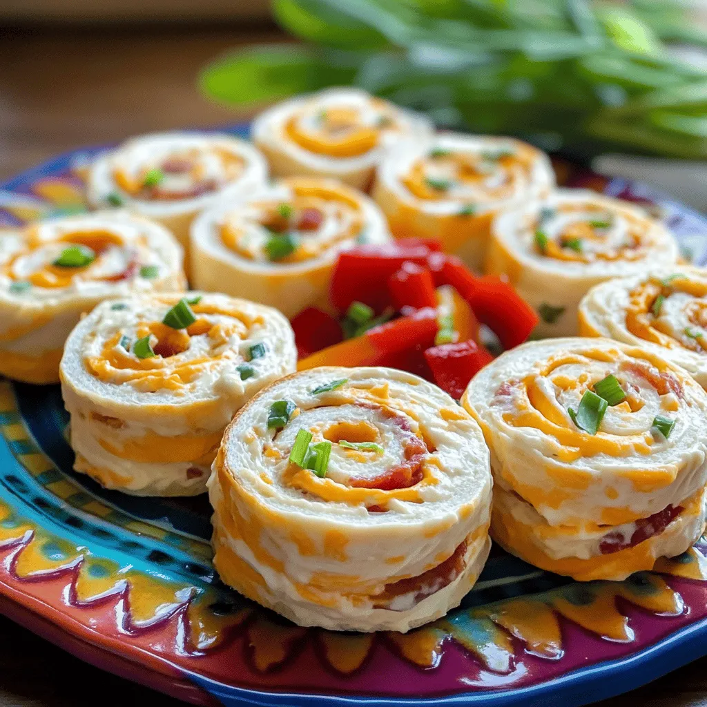 Bacon cheddar ranch pinwheels shine as a top choice for gatherings. They are easy to make and quick to serve, which makes them a hit. You can whip them up in just 10 minutes. They taste great and look fun on a platter.