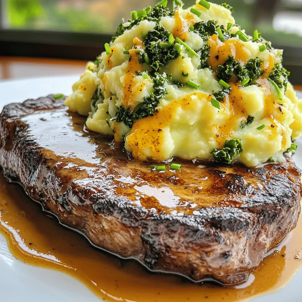 To make Gaelic Irish Steaks with Whiskey Cream and Colcannon, you need fresh ingredients. This recipe shines with quality items.