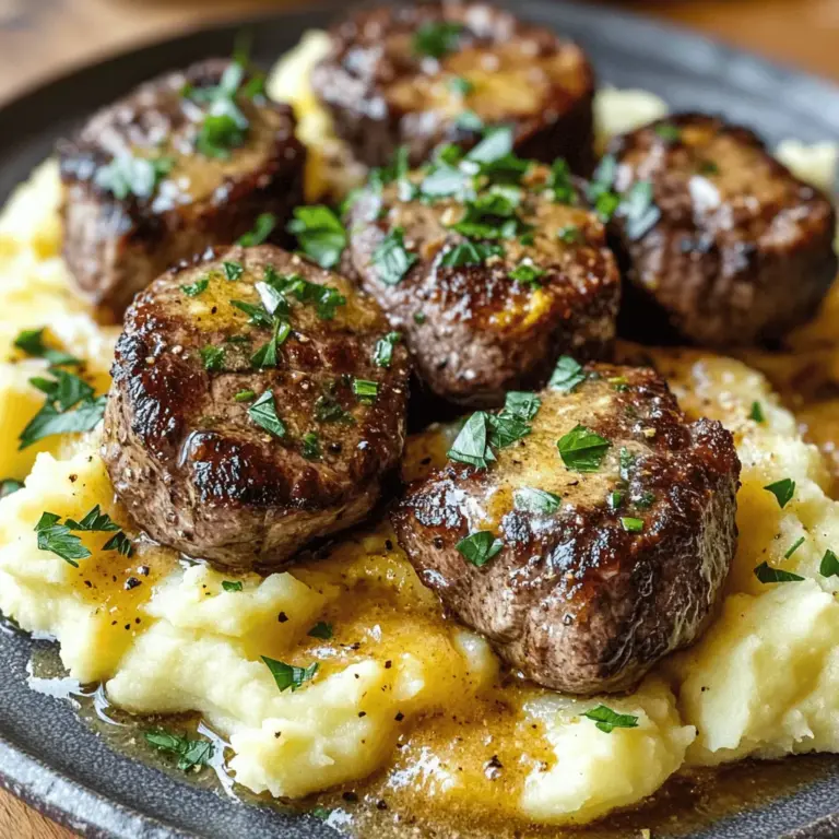 For this garlic butter steak bites recipe, you need simple and fresh ingredients. Start with 1 pound of sirloin steak, cut into bite-sized pieces. Sirloin is the best steak for bites due to its flavor and tenderness. You will also need three tablespoons of unsalted butter, divided for the dish. Fresh garlic is key, so grab four cloves, minced. Fresh thyme adds great taste; use a teaspoon of fresh leaves or half a teaspoon of dried. Don’t forget salt and pepper to taste.