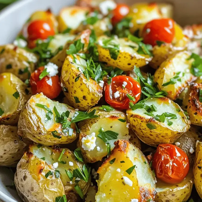 To make a crispy herb smashed potato salad, you need the right ingredients. Start with baby Yukon gold potatoes. They are small and creamy, making them perfect for this dish. You will need 1.5 pounds of these potatoes.