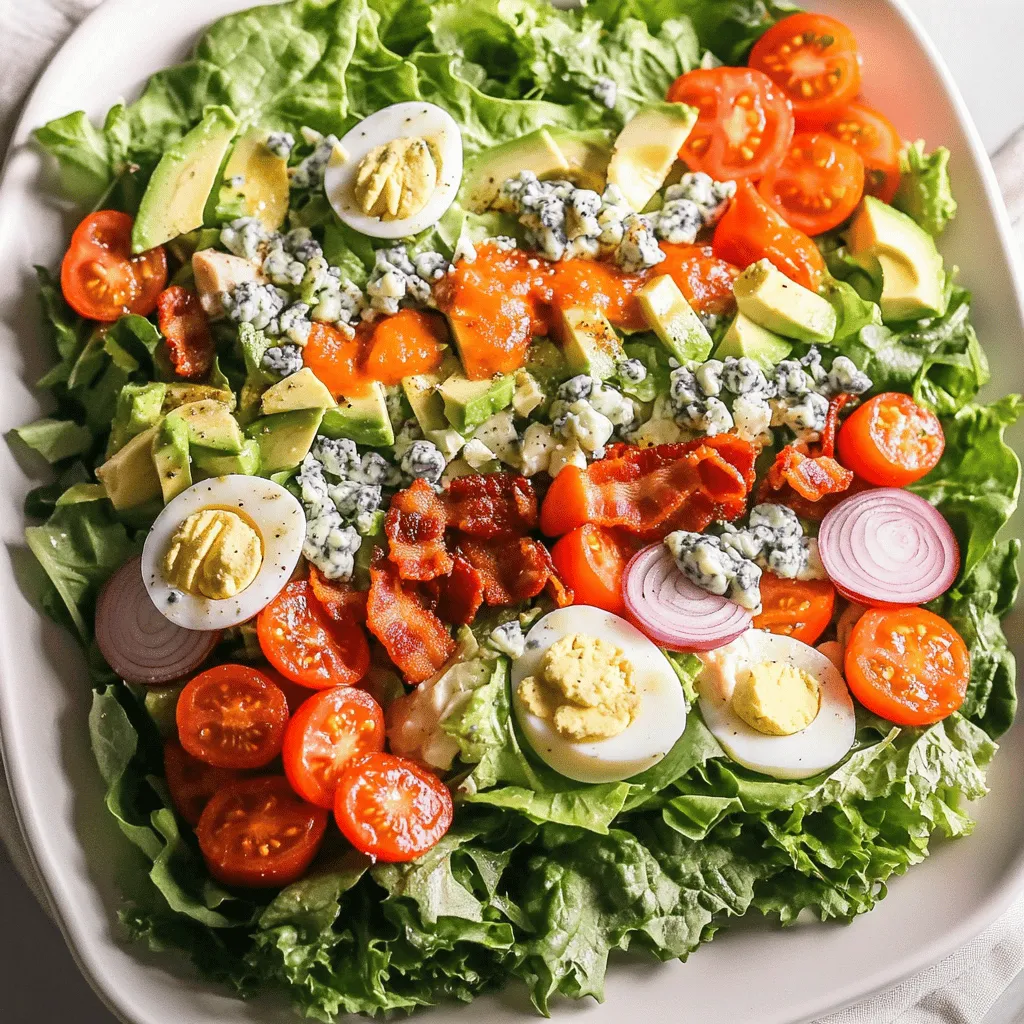 A classic Cobb salad is a feast for both the eyes and the palate. You’ll need several key ingredients to create this fresh and tasty dish.