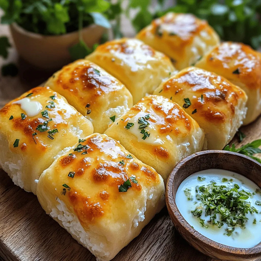 To make cottage cheese rolls, gather these simple ingredients: