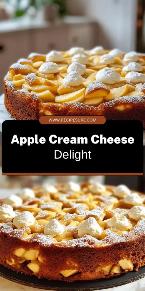 Bake your way to bliss with this Irresistible Apple Coffee Cake With Cream Cheese Filling! Perfect for brunch or a cozy coffee date, this recipe combines sweet apples and creamy filling for a delicious treat. Discover tips on selecting apples, keeping your cake moist, and experimenting with fun variations. Click through to find the full recipe and start creating this delightful dessert that will impress your friends and family!
