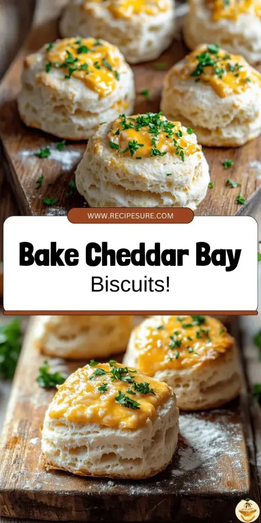 Indulge in the cheesy goodness of homemade Cheddar Bay Biscuits with this easy and flaky recipe! Perfect for any meal or as a delicious snack, these golden-brown biscuits are simple to make and packed with flavor. Follow the step-by-step guide to achieve that fluffy texture, and discover tips to elevate your baking game. Click to explore the full recipe and start creating these delightful treats in your kitchen today!