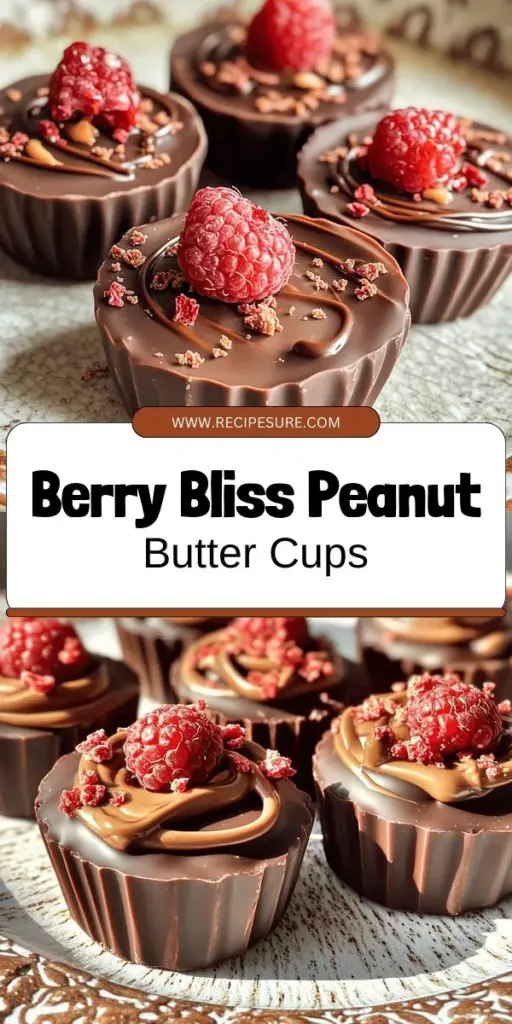 Indulge in the delightful combination of rich chocolate, tart raspberries, and creamy peanut butter with my easy recipe for Chocolate Raspberry Peanut Butter Cups. This step-by-step guide ensures you'll make the perfect treat every time. Discover ingredient tips, fun variations, and expert tricks to enhance flavors. Ready to satisfy your sweet cravings? Click through to explore these delicious recipes and create your own scrumptious cups today!