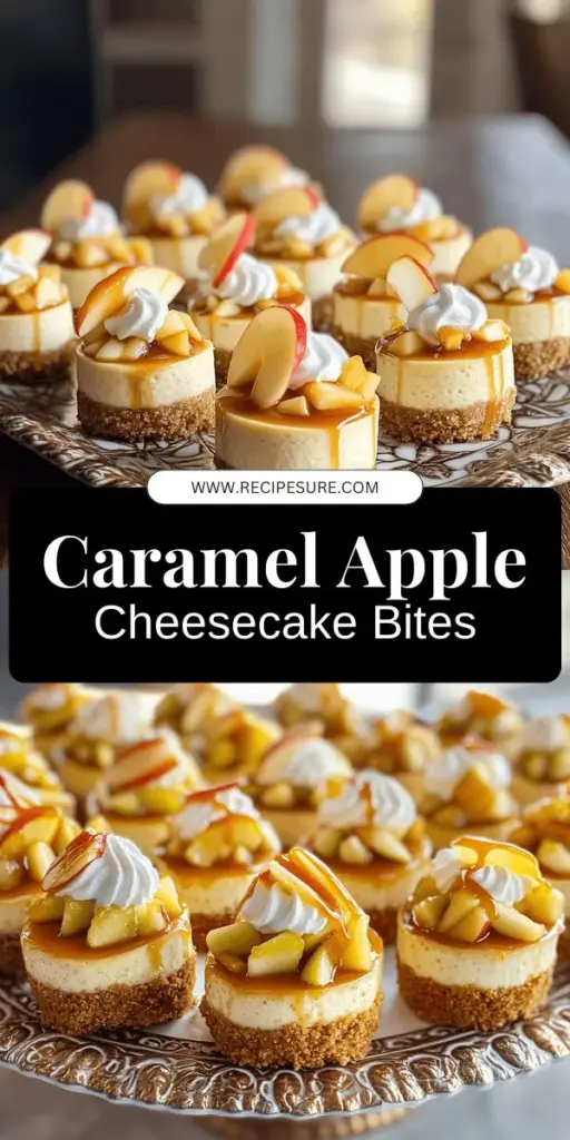 Indulge in the sweet delight of Mini Caramel Apple Cheesecake Bites! This easy recipe combines creamy cheesecake, crisp apples, and rich caramel for a bite-sized treat perfect for any occasion. Whether you're hosting a gathering or enjoying a cozy night in, these cheesecake bites will impress everyone. Click through to discover the full recipe and step-by-step instructions for creating these scrumptious treats that bring fall flavors to your table!