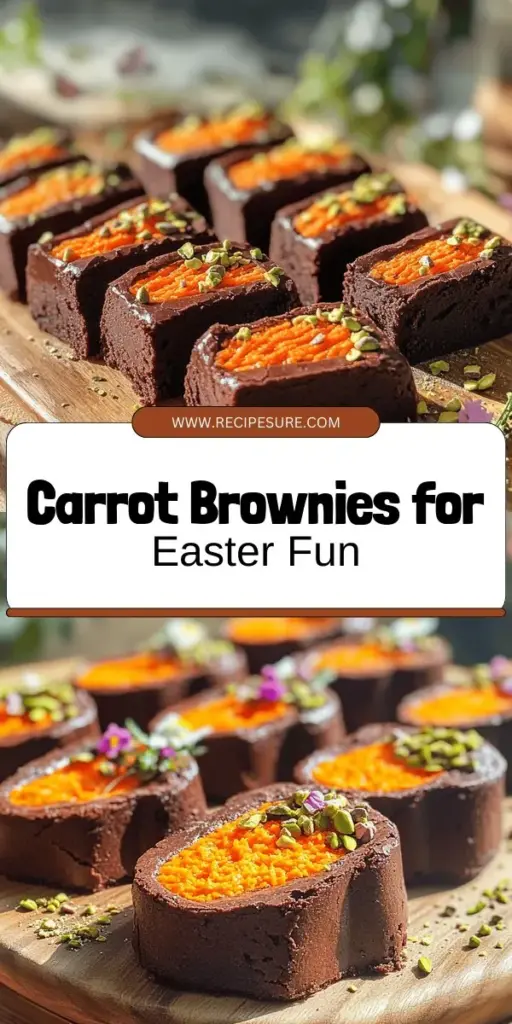 Celebrate Easter with a fun twist by making delicious Carrot-Shaped Vegan Easter Brownies! These delightful treats are packed with wholesome ingredients like almond flour, cocoa powder, and real carrots, making them both cute and healthy. The easy step-by-step instructions will guide you from mixing to baking, plus tips for perfecting your brownies. Click through to explore the full recipe and create these festive goodies that everyone will love!
