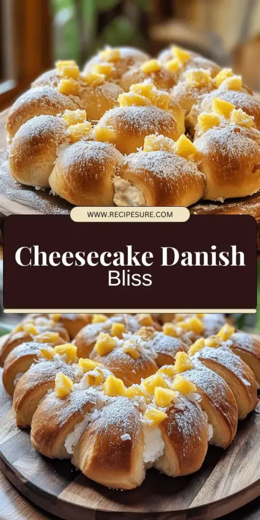 Indulge in the delightful flavors of our King’s Hawaiian Cheesecake Danish recipe. This easy dessert merges creamy cheesecake with fluffy sweet rolls, making it a perfect treat for any occasion. With simple steps and yummy variations, you’ll impress family and friends in no time. Ready to bake something delicious? Click through to explore the full recipe and transform your dessert game today!