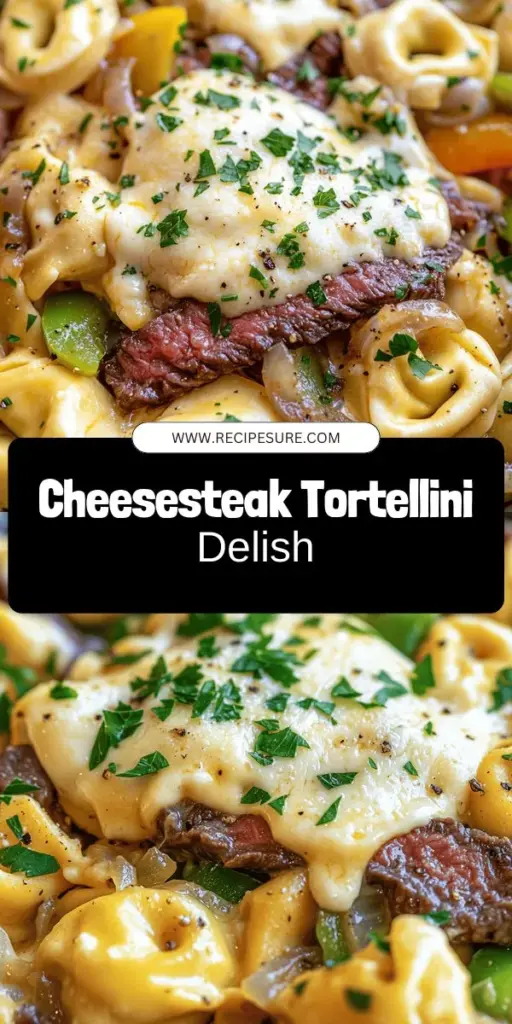 Indulge in a delicious twist on a classic with Cheesesteak Tortellini Bliss! This hearty dish combines savory ribeye steak, sautéed veggies, and melty provolone stuffed into tender cheese tortellini. Perfect for family dinners or meal prep, it’s simple to make and loaded with flavor. Ready to impress? Click through to discover the full recipe and tips for creating this delightful comfort food that everyone will love!
