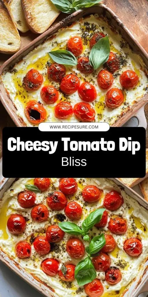 Impress your guests with the scrumptious Triple Cheese and Tomato Bruschetta Dip Delight! This quick and easy dip features creamy cheeses and juicy tomatoes, perfect for any occasion. Discover step-by-step instructions, helpful tips, and variations to make it uniquely yours. Whether for a cozy night or a festive gathering, this dip is sure to steal the show. Click through to explore the full recipe and elevate your appetizer game!