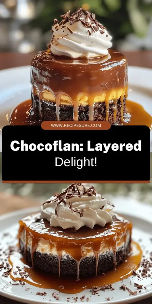 Indulge in the irresistible delight of chocoflan with this deliciously easy layered dessert recipe! Combining rich chocolate cake with creamy flan, this chocoflan recipe will wow your family and friends. Follow my step-by-step guide, complete with tips for perfecting this treat. Ready to impress with a show-stopping dessert? Click through to unlock the full chocoflan recipe and start baking today!