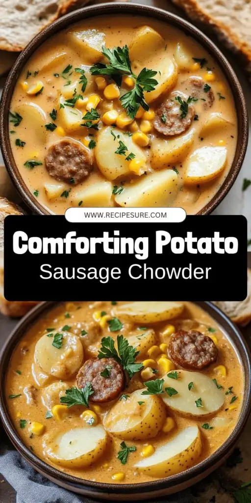 Warm up your fall evenings with a delicious Potato and Sausage Chowder that’s sure to become a family favorite. This hearty soup blends tender potatoes and smoky sausage in a creamy, flavorful base. Perfect for cozy dinners or sharing with friends, this easy recipe will guide you through every step from preparation to storage tips. Click through to discover how to create this comforting dish that will fill your kitchen with warmth!