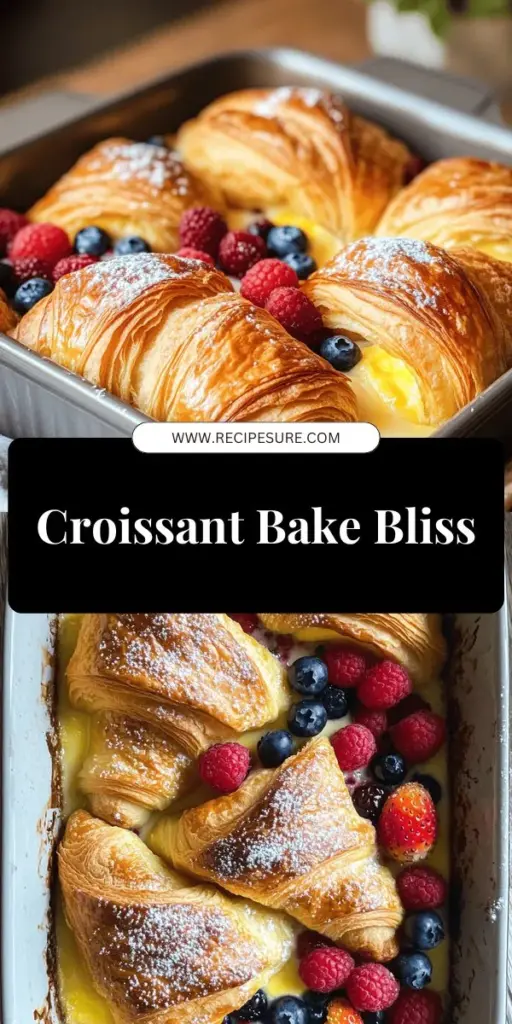 Indulge in the ultimate breakfast treat with this Croissant Bake Recipe! This simple and flavorful delight combines buttery croissants, rich custard, and fresh berries for a sensational dish that’s perfect for any occasion. With easy-to-follow steps and helpful tips, you’ll create a warm and inviting meal everyone will love. Ready to impress your family or guests? Click through to explore the full recipe and start baking your croissant masterpiece today!