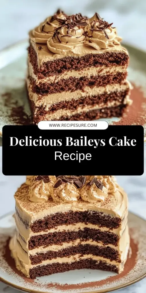 Indulge in the rich flavors of Baileys Espresso Cream Cake with this easy-to-follow recipe! Perfect for coffee and dessert lovers, this stunning cake features a delightful blend of coffee and Irish cream, layered with a luscious espresso cream. Whether for a celebration or a cozy night at home, you’ll impress everyone at the table. Click through to explore this delicious recipe and elevate your baking skills today!