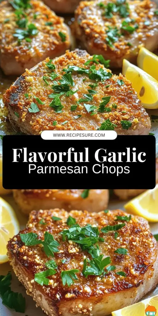 Elevate your dinner with juicy Garlic Parmesan Pork Chops that are bursting with flavor! This easy recipe combines tender pork chops, aromatic garlic, and rich Parmesan for a dish that's perfect for weeknights or special occasions. With just a few simple steps, you’ll master the art of cooking this mouthwatering meal that everyone will rave about. Click through to get the full recipe and impress your guests tonight!