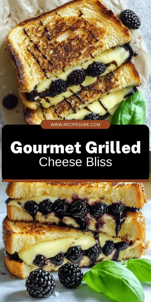 Elevate your grilled cheese game with this Blackberry Balsamic and Brie Grilled Cheese Delight! This unique recipe blends creamy brie with tart blackberries for a satisfying sweet and savory taste. Perfect for both beginners and seasoned cooks, follow my step-by-step guide to create this gourmet sandwich that’s sure to impress. Click through to discover how to make this delicious meal and explore more mouthwatering recipes!