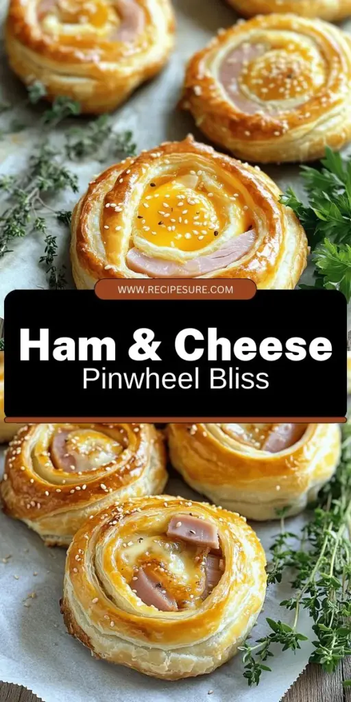 Looking for a delicious and effortless snack? Try these Easy Ham and Cheese Pinwheels with Puff Pastry! With just a few simple ingredients, you can create these flaky, savory bites that are perfect for parties, lunches, or anytime cravings. Layer ham, cheese, and a hint of Dijon mustard for a flavor explosion. Ready to impress your guests? Dive into the recipe and start making these tasty pinwheels today! Your new favorite snack awaits!