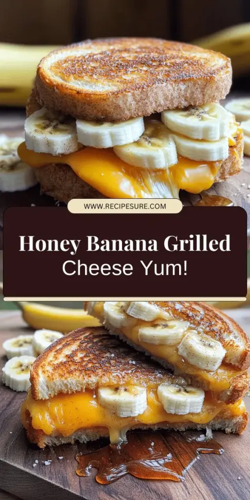 Satisfy your taste buds with a delightful twist on a classic! The Honey Banana Grilled Cheese Sandwich fuses sweet bananas, creamy cheese, and a drizzle of honey into a mouthwatering treat. It's easy to make and can be customized with your favorite ingredients. Perfect for lunch or a snack, this recipe will amaze your family and friends. Click through to discover the full recipe and transform your sandwich game today!