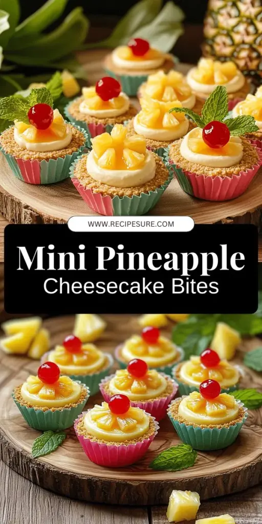 Treat yourself to a sweet delight with Mini Pineapple Upside-Down Cheesecakes! These adorable, flavorful bites are perfect for any occasion, and their simple recipe makes baking enjoyable for everyone. Follow our easy steps to create a creamy filling and a tasty crust that your loved ones will rave about. Ready to impress your friends with this delicious treat? Click through to discover the full recipe and start baking today!