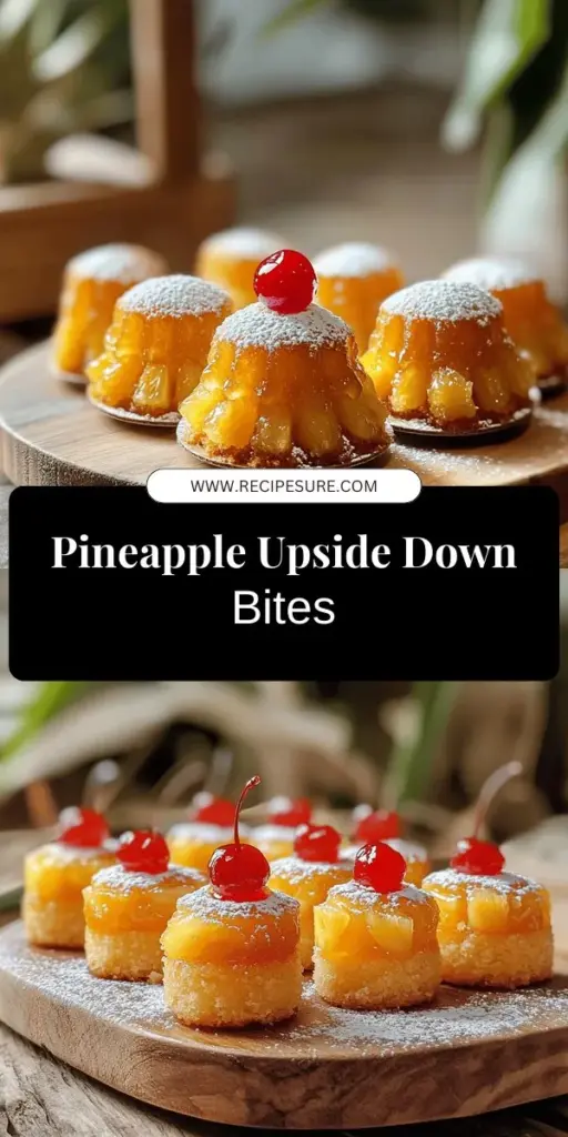 Get ready to wow your guests with Instant Pot Pineapple Upside Down Bites! These delightful, bite-sized treats are easy to make and packed with sweet, fruity goodness. Perfect for parties or a fun family dessert, they are sure to become a favorite. Learn how to create these charming bites with simple ingredients and step-by-step instructions. Click through to explore the full recipe and start your baking adventure today!