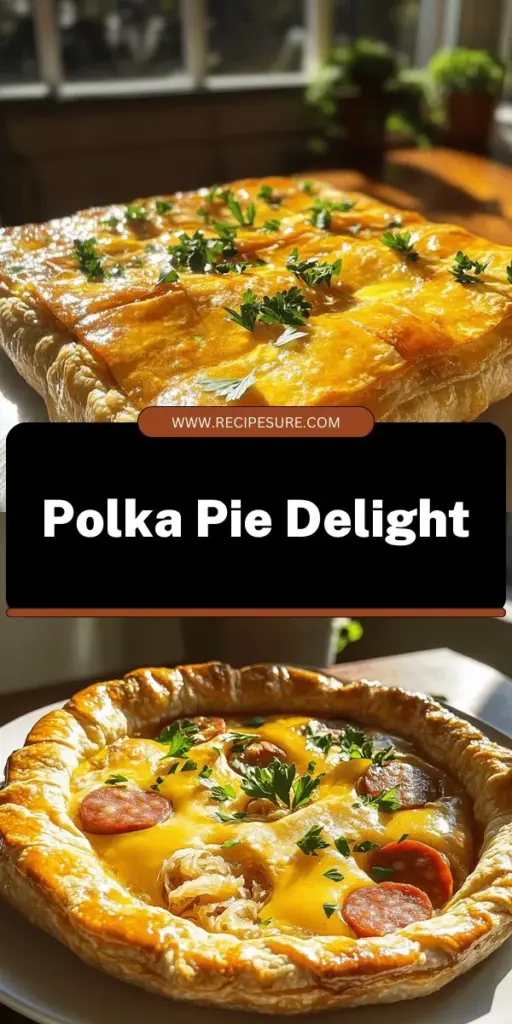 Delight your taste buds with this Kielbasa & Sauerkraut Polka Pie, a hearty and flavorful dish that's perfect for gatherings or cozy dinners! This recipe combines rich Polish sausage, tangy sauerkraut, and savory spices, all enveloped in flaky puff pastry. Discover how to create this delicious pie that your family and friends will love. Click through for the full recipe and step-by-step instructions to make magic in your kitchen!