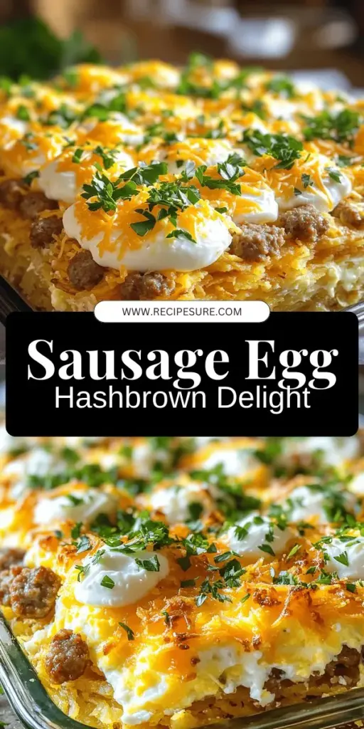 Elevate your breakfast with the delicious Sausage, Egg, Cream Cheese Hash Brown Casserole Delight! This hearty and creamy dish is perfect for family gatherings or cozy mornings at home. With easy steps and flavorful ingredients, it’s a breeze to make. Discover tips for customization and serving suggestions that will impress your guests. Don’t miss out on this comforting casserole recipe—click through to explore all the mouthwatering details!