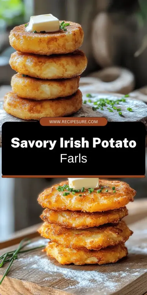 Discover the joy of making Traditional Irish Potato Farls right in your kitchen! This easy recipe requires just a few simple ingredients, delivering warm, fluffy farls perfect for any meal. Enjoy these delicious flatbreads for breakfast with butter and chives, or as a savory side. Don’t miss out on creating this comforting dish that will bring a taste of Ireland to your table. Click to explore the full recipe and start cooking today!